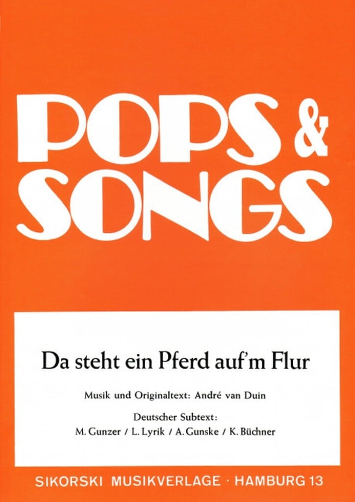 Da steht ein Pferd auf'm Flur
